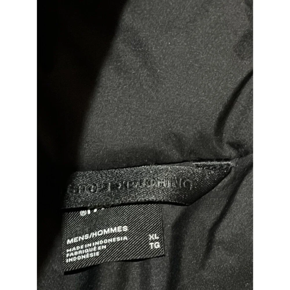 The North Face Bedford Black Down Parka Winter Hooded Jacket Coat Mens XL NEW